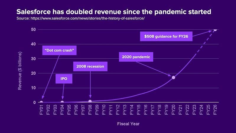 Salesforce revenue story